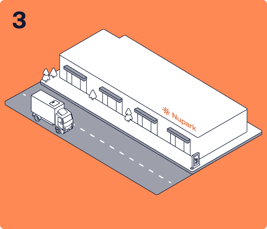 Galpón con frente comercial en Nupark, Junín